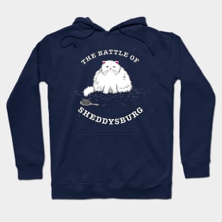 The Battle of Sheddysburg (White Cat) Hoodie